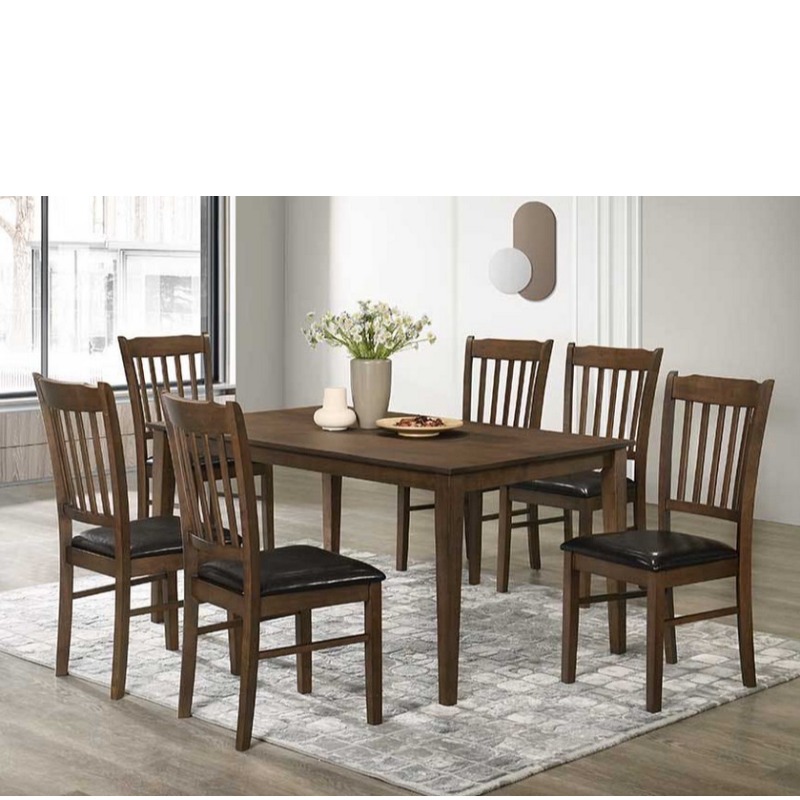 Table, 6 Chairs