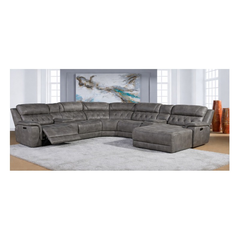 Power 6 Pc Sectional