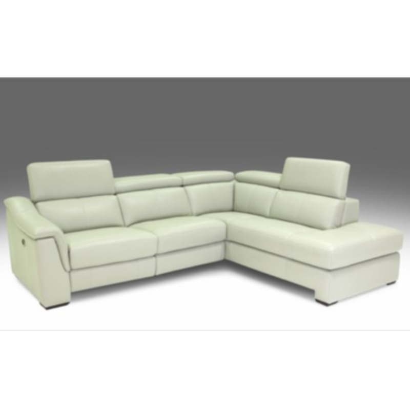 Leather RHF Chaise Sofa