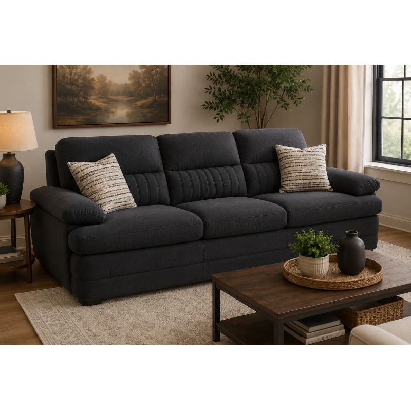 Sofa  in dark grey