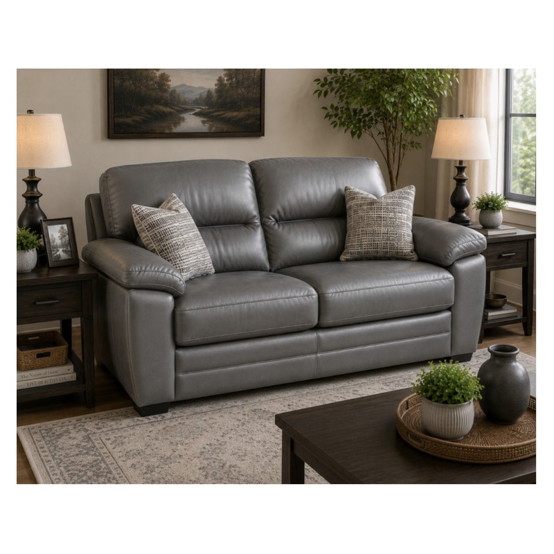 Grey Loveseat