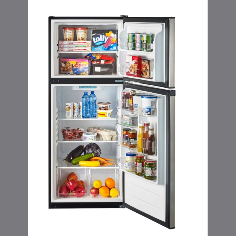 Black Stainless Steel Fridge