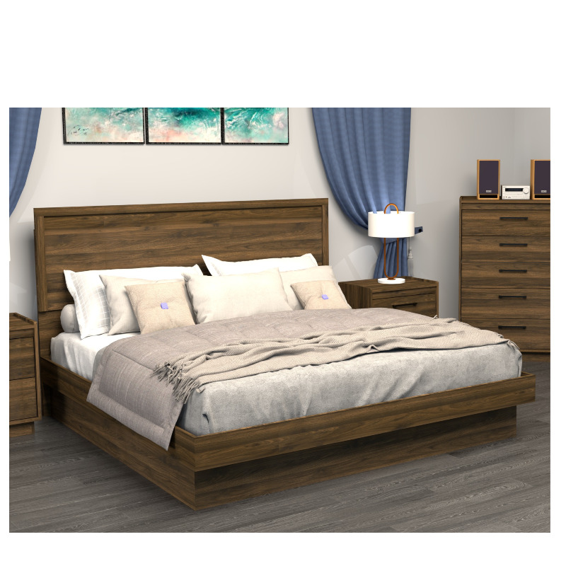 Queen Platform Bed