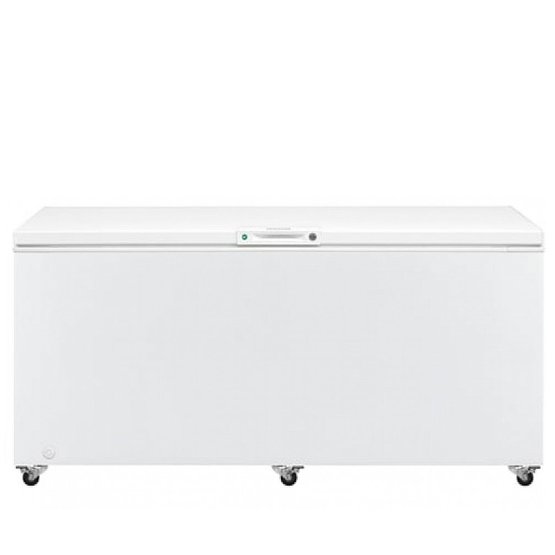 22 Cu. Ft. Chest Freezer with Casters – White