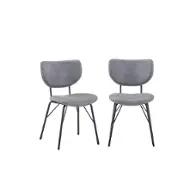 Jofran Owen Contemporary Upholstered Dining Chair - Grey
