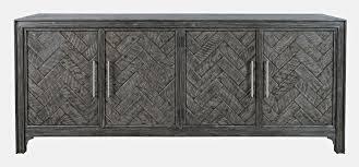 JOFRAN CHEVRON 2 DOOR ACCENT CABINET