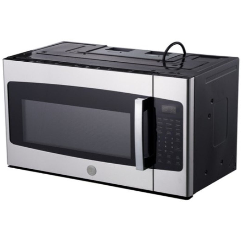 Colored Stainless Still Microwave