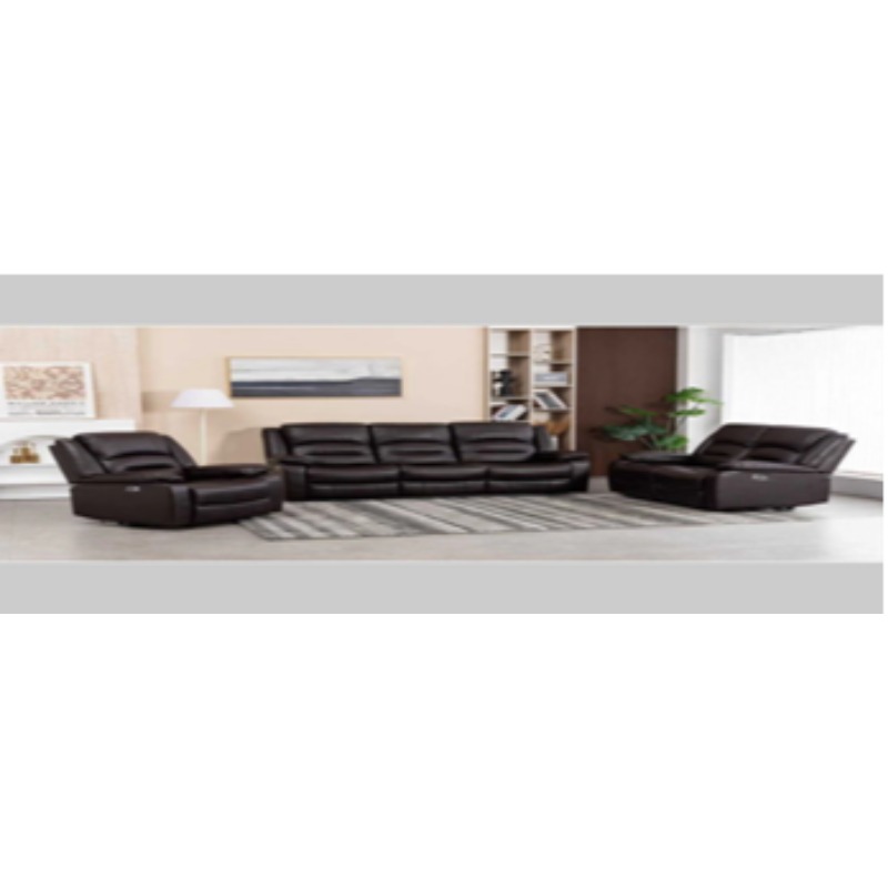 Recliner Cons Loveseat  Black