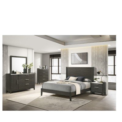 Dresser, Mirror, Queen,  (needs Posture Board) & night stand