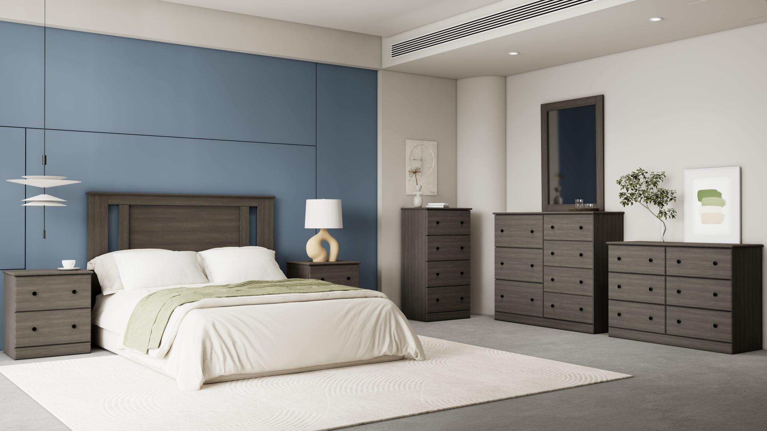 Perdue 21" 2 Drawer Nightstand