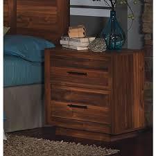 PERDUE NIGHTSTAND, PLANK WOOD FINISH