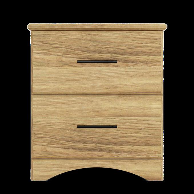 NL MFG. PERDUE NIGHTSTAND,WEATHERED TEAK FINISH
