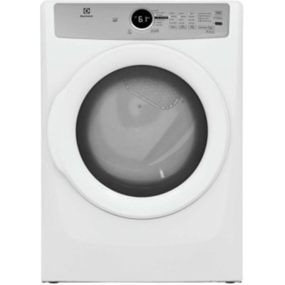 8.0 Cu. Ft. Electric Dryer – Super Capacity, White