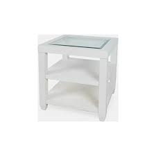 JOFRAN URBAN ICON END TABLE - WHITE