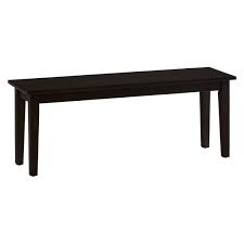 Jofran Wooden Bench - Simplicity Espresso