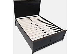 Jofran Madison County Queen Panel Footboard - Vintage Black