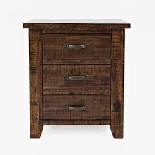 JOFRAN SONOMA CREEK 3 DRAWER MASTER NIGHTSTAND