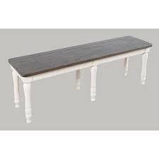 Jofran Madison County Dining Bench (54x14x16) - Vintage White