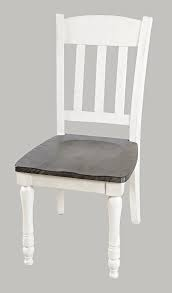 Jofran Madison County Slatback Chair - Vintage White