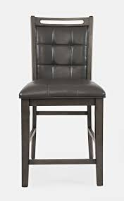 Jofran Manchester Upholstered Counter Stool - Grey