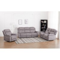 Power Recliner Chair  fabric grey