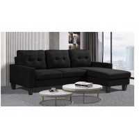 2pc Sectional Black