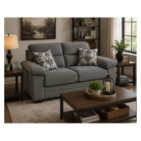 Pocket Coil Seating Dark Grey
