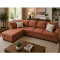 2pc sectional in Stylish Copper HQ1106
